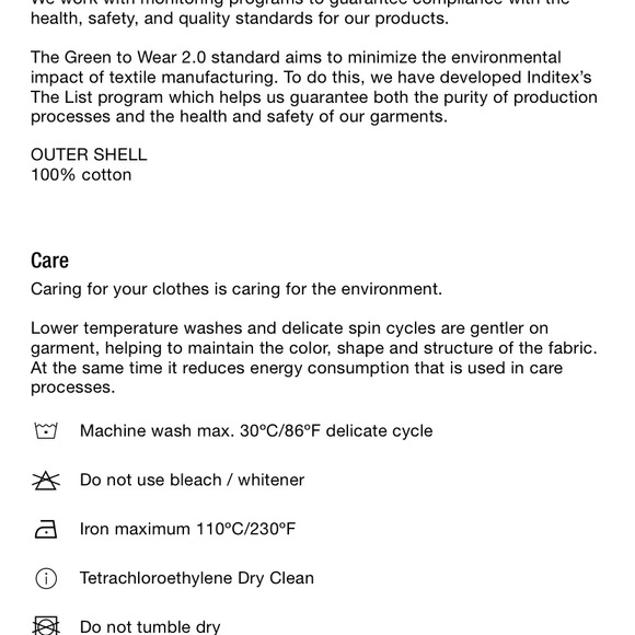 Zara cotton shirt dress with jewel button - Picture 8 of 12